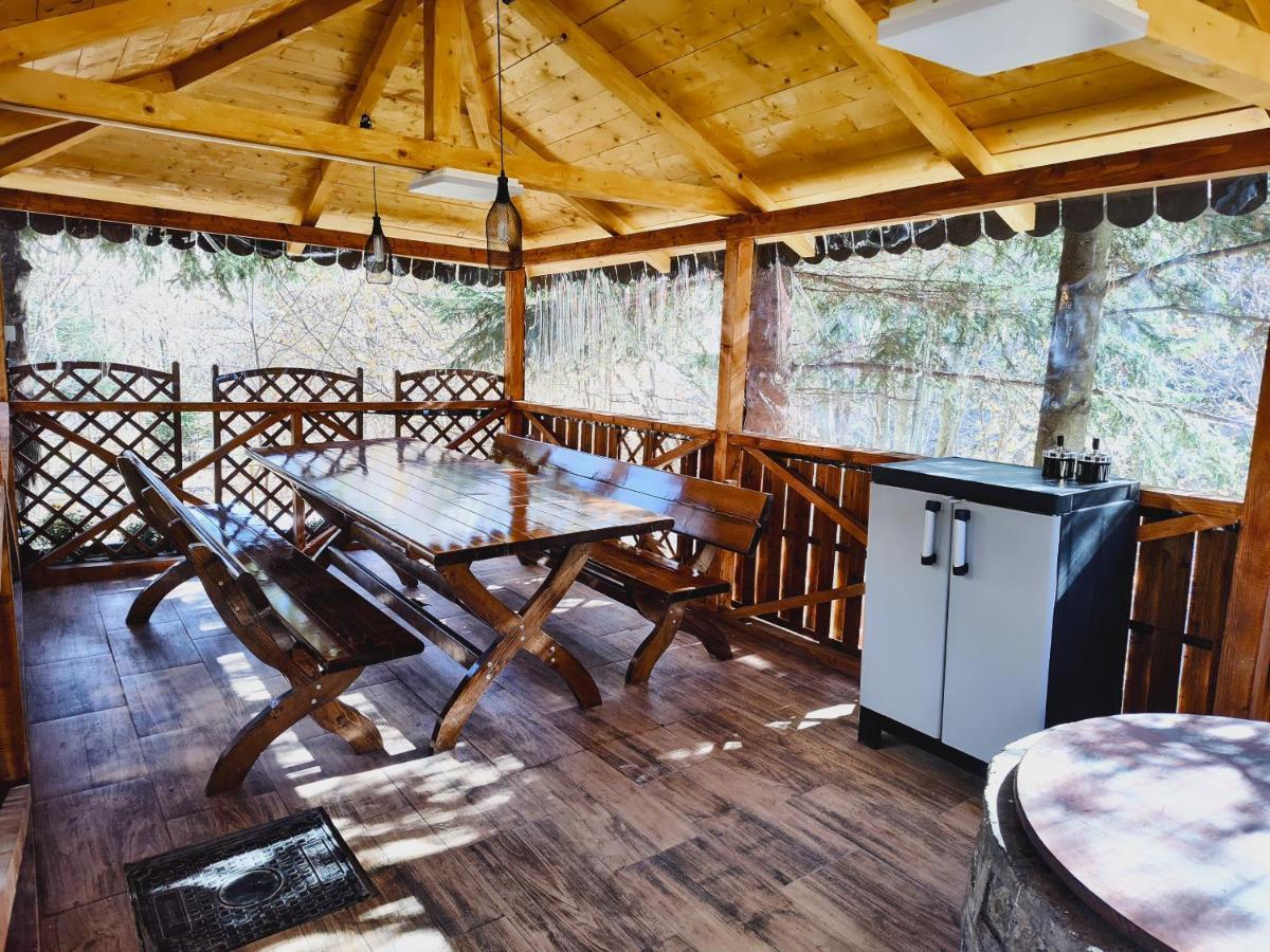 Villa Sezatoarea Lupilor Lepşa Esterno foto