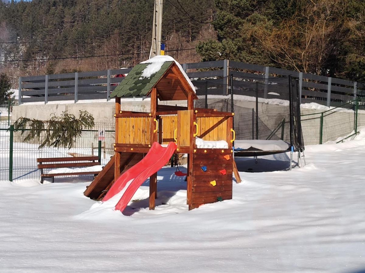 Villa Sezatoarea Lupilor Lepşa Esterno foto