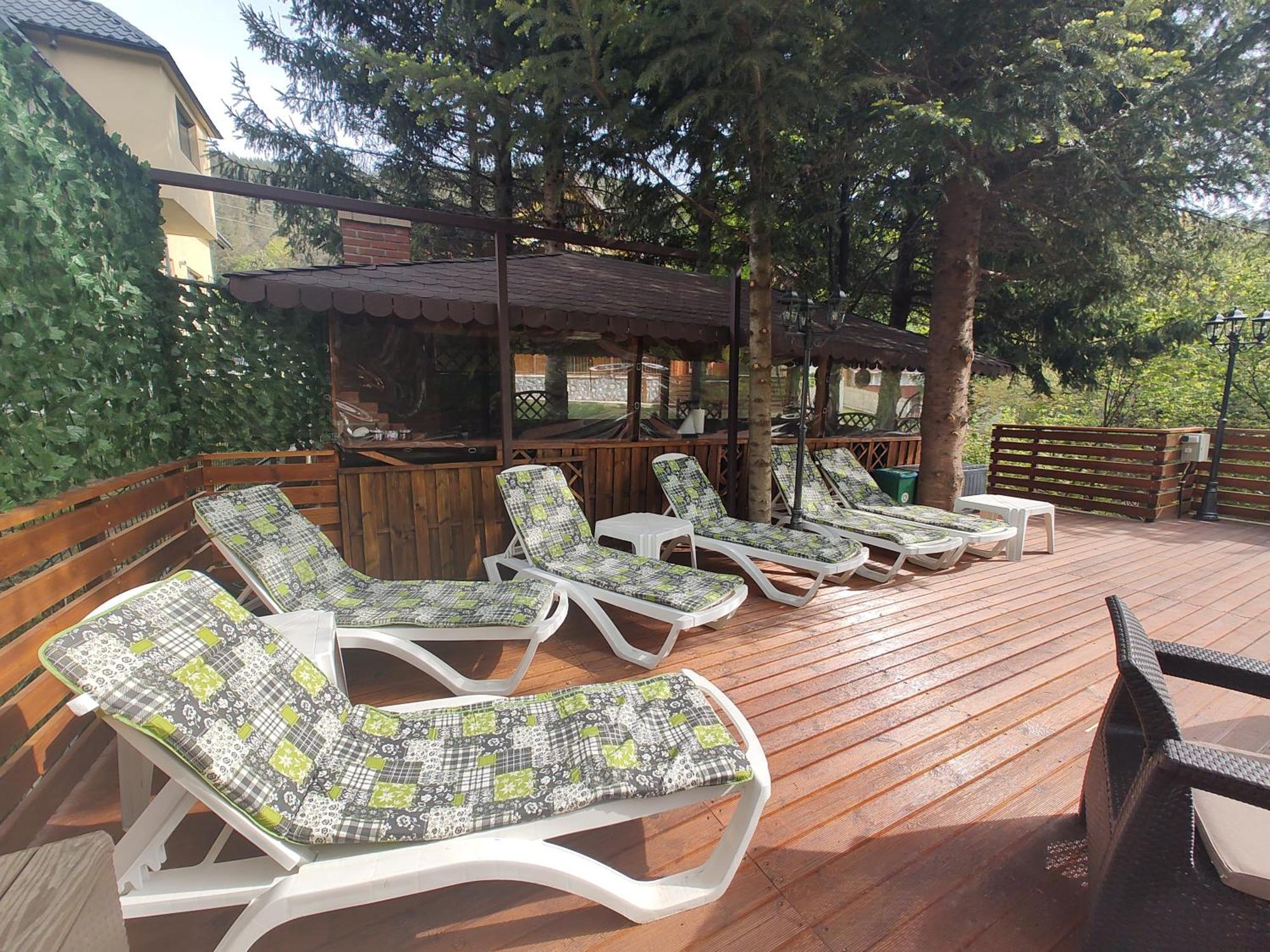 Villa Sezatoarea Lupilor Lepşa Esterno foto